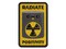 Radiate Positivity Radioactive Material Barrel Multi-Color Embroidered Iron-On or Hook & Loop Patch Applique